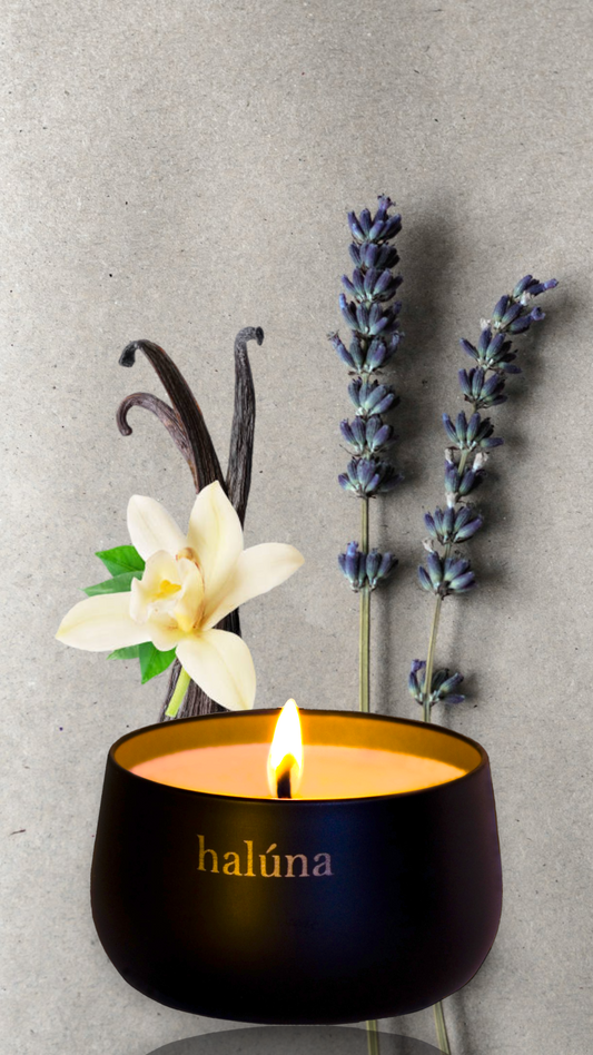 halúna candle Lavendel-Vanille