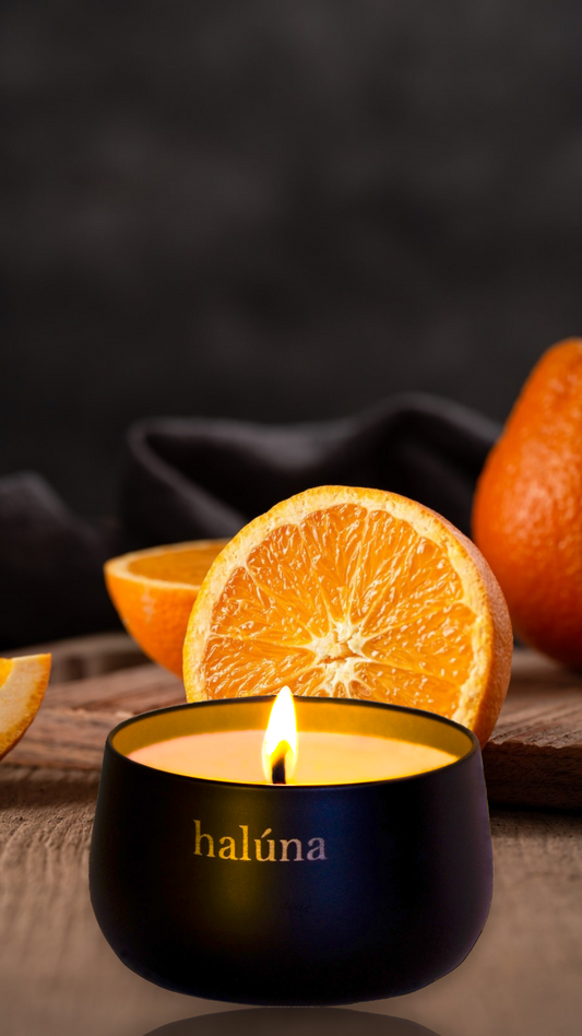 halúna candle Orange